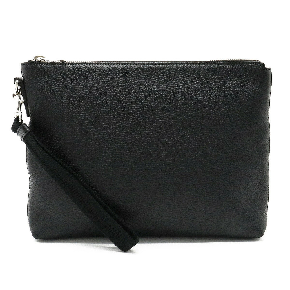 Gucci Cosmopolis Shoulder Bag Leather Black